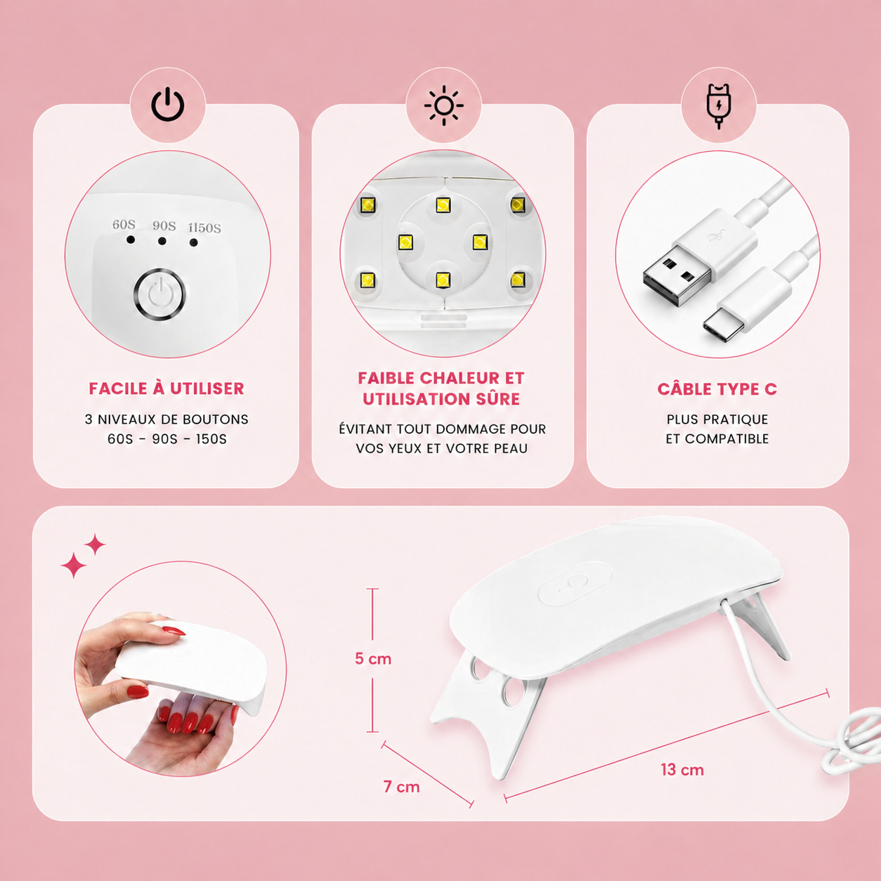 ♥ Lampe Luminails ♥